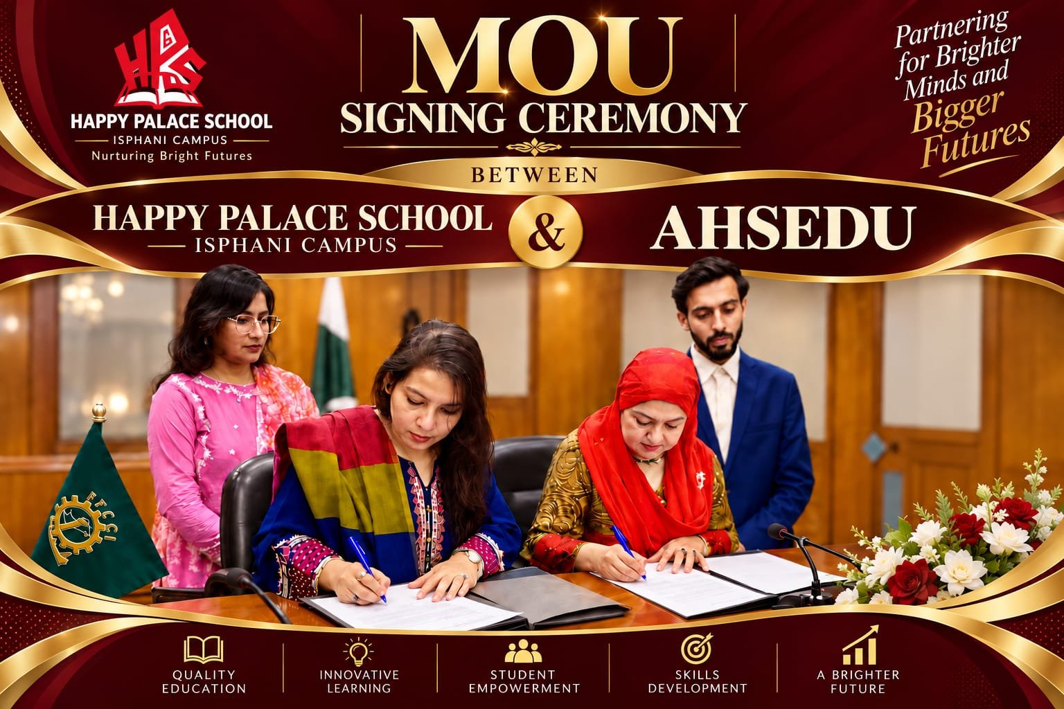 Special Recognition honour presented to Sadaf Bhatti for educational and social impact
